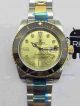 Swiss Copy Rolex Submariner Watch 2-Tone Yellow Diamond Dial Ceramics (2)_th.jpg